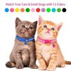 Cat Collar Adjustable Kitten Collar Breakaway Safety Buckle Pet Collar